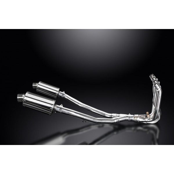 Delkevic volledig systeem Oval RVS 225mm - ZZR1400 (2008-2011)