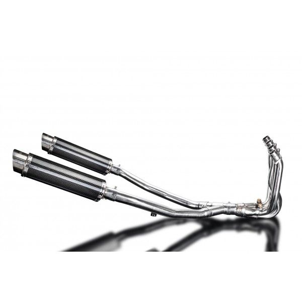 Delkevic volledig systeem Round Carbon 350mm - ZZR1400 (2008-2011)