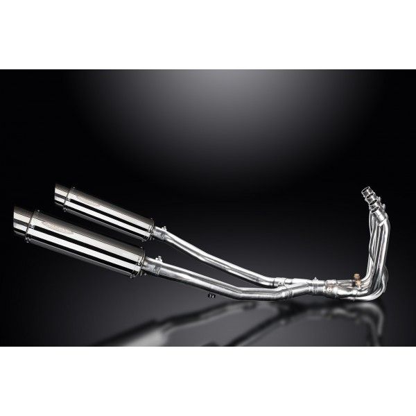 Delkevic volledig systeem Round RVS 350mm - ZZR1400 (2008-2011)