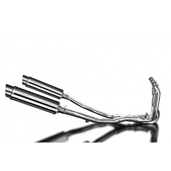 Delkevic volledig systeem Round RVS 350mm - ZZR1400 (2008-2011)