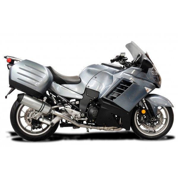 Delkevic volledig systeem X-Oval Titanium - GTR1400 (2007-2020)