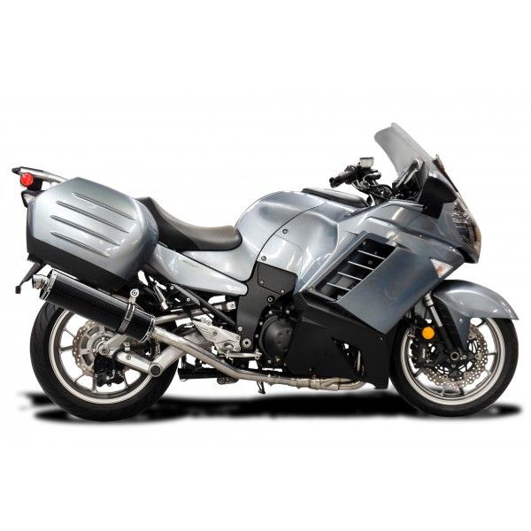 Delkevic volledig systeem Oval Carbon 450mm - GTR1400 (2007-2020)