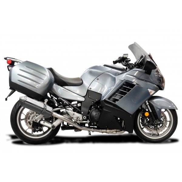 Delkevic volledig systeem Tri-Oval RVS 320mm - GTR1400 (2007-2020)