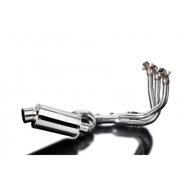 Delkevic volledig systeem Oval RVS 225mm - Street Triple (2017-2020)