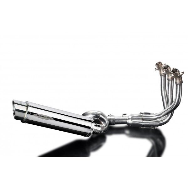 Delkevic volledig systeem Round RVS 350mm - Street Triple (2017-2020)