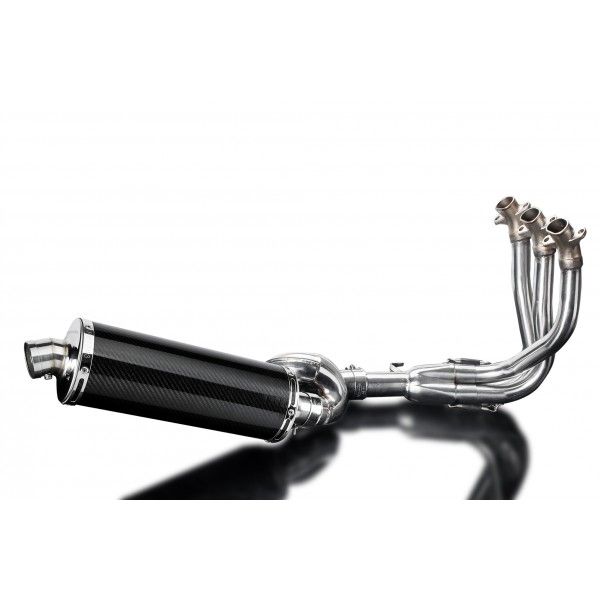 Delkevic volledig systeem Oval Carbon 350mm - Street Triple (2017-2020)