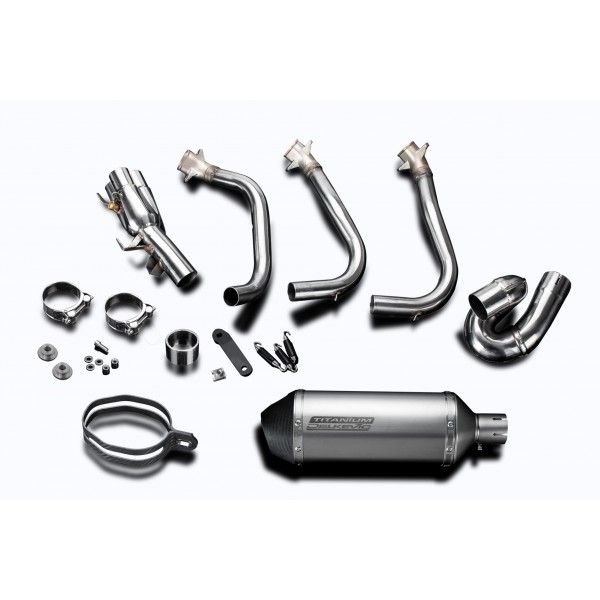 Delkevic volledig systeem X-Oval Titanium 260mm - Street Triple (2017-2020)