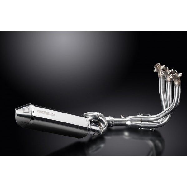 Delkevic volledig systeem Tri-Oval RVS 320mm - Street Triple (2017-2020)