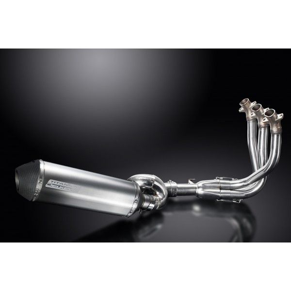 Delkevic volledig systeem X-Oval Titanium 343mm - Street Triple (2017-2020)