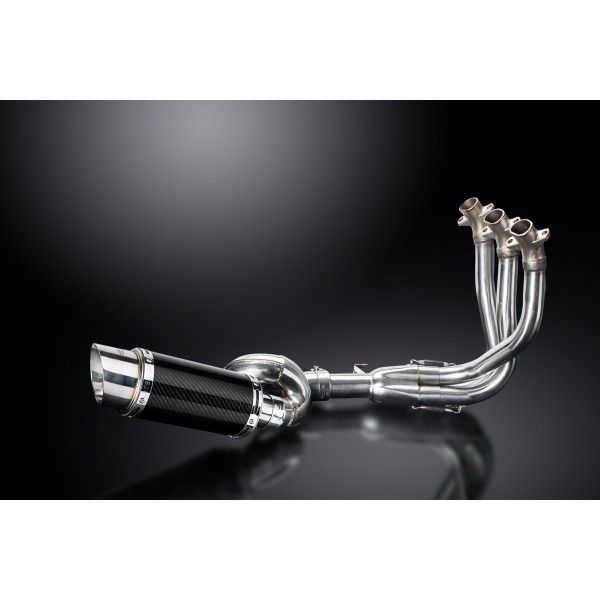 Delkevic volledig systeem Round Carbon 200mm - Street Triple (2017-2020)