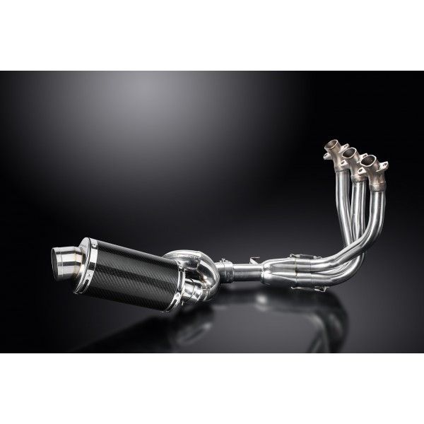 Delkevic volledig systeem Oval Carbon 225mm - Street Triple (2017-2020)