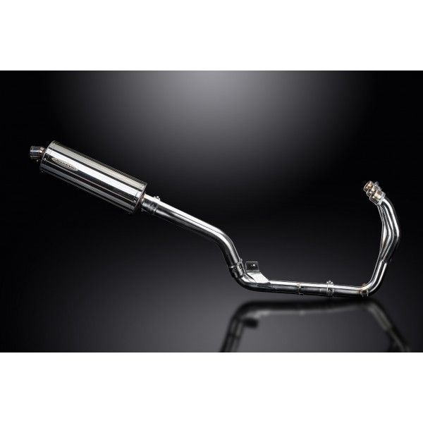 Delkevic volledig systeem Oval RVS 350mm - Tiger 800 2010-2019