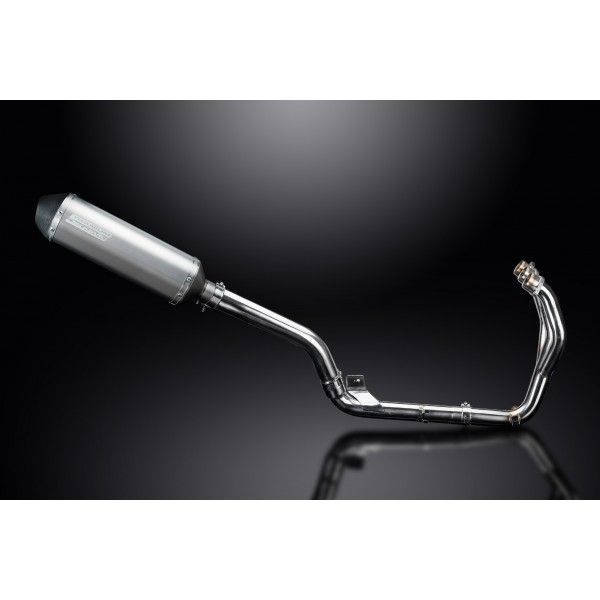 Delkevic volledig systeem Oval RVS 450mm - Tiger 800 2010-2019