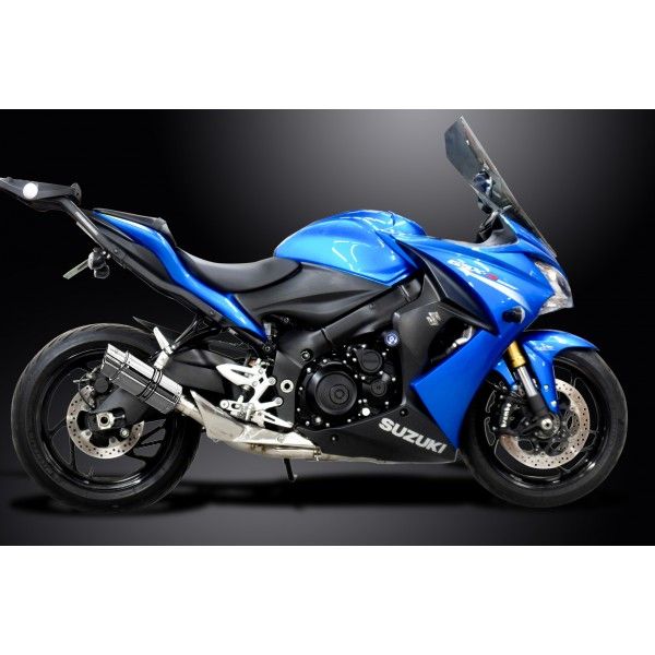 Delkevic volledig systeem Round RVS 200mm - GSX-S1000F (2015-2020)