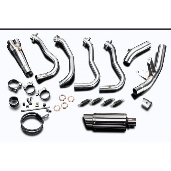 Delkevic volledig systeem Round RVS 200mm - GSX-S1000F (2015-2020)