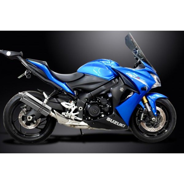 Delkevic volledig systeem Oval RVS 350mm - GSX-S1000F (2015-2020)