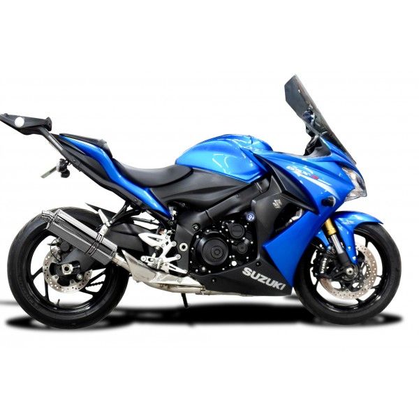 Delkevic volledig systeem Oval RVS 350mm - GSX-S1000F (2015-2020)