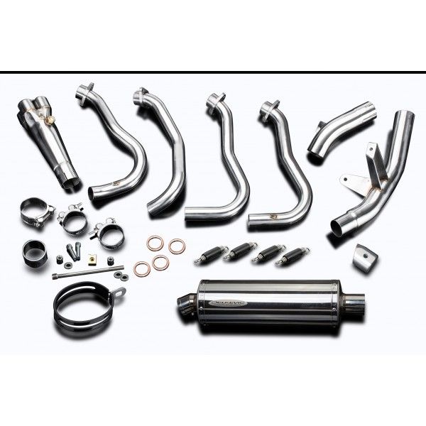 Delkevic volledig systeem Oval RVS 350mm - GSX-S1000F (2015-2020)