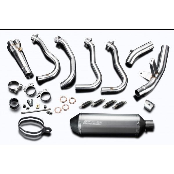 Delkevic volledig systeem X-Oval Titanium 343mm - GSX-S1000F (2015-2020)