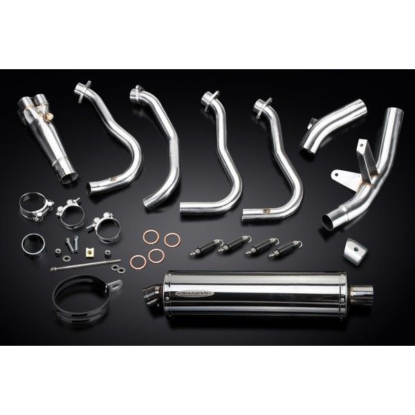 Delkevic volledig systeem Oval RVS 450mm - GSX-S1000F (2015-2020)