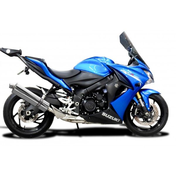 Delkevic volledig systeem Oval RVS 450mm - GSX-S1000F (2015-2020)