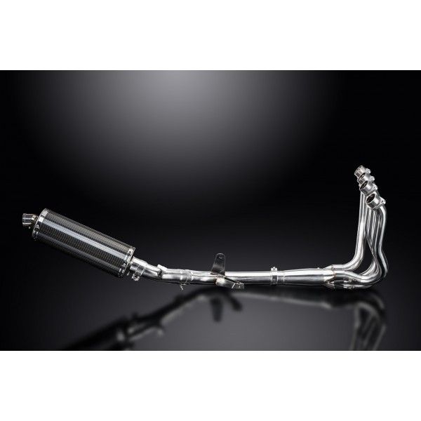 Delkevic volledig systeem Oval Carbon 350mm - GSX-S1000F (2015-2020)