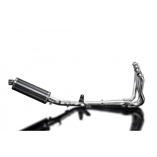 Delkevic volledig systeem Oval Carbon 350mm - GSX-S1000F (2015-2020)