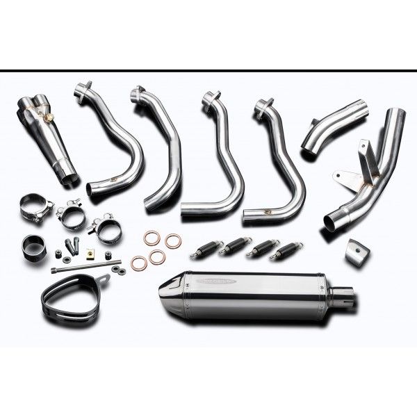 Delkevic volledig systeem Tri-Oval RVS 320mm - GSX-S1000F (2015-2020)