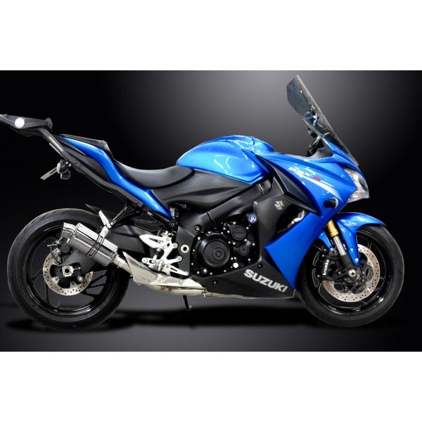 Delkevic volledig systeem Oval RVS 225mm - GSX-S1000F (2015-2020)