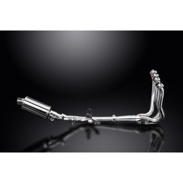 Delkevic volledig systeem Oval RVS 225mm - GSX-S1000F (2015-2020)