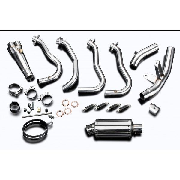 Delkevic volledig systeem Oval RVS 225mm - GSX-S1000F (2015-2020)