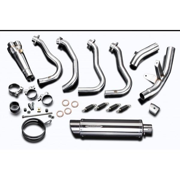 Delkevic volledig systeem Round RVS 350mm - GSX-S1000F (2015-2020)