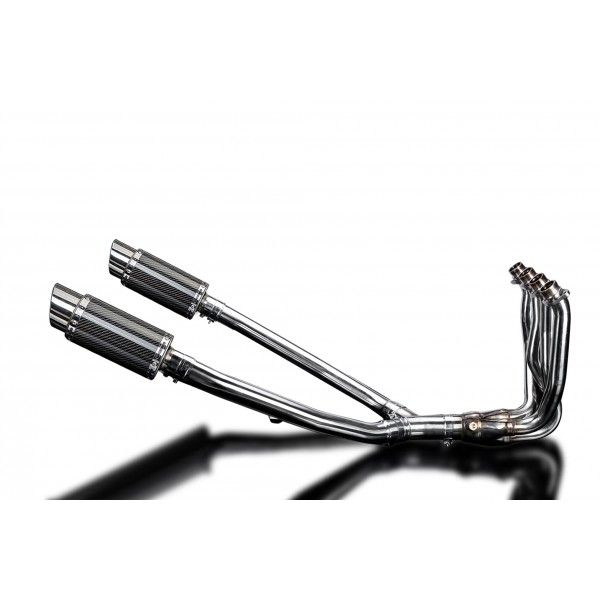 Delkevic volledig systeem Round Carbon 200mm - ZZR1400 2012-2020