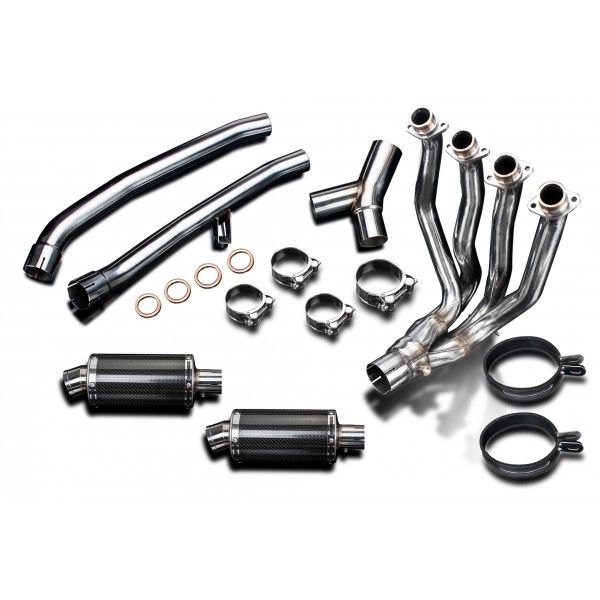 Delkevic volledig systeem Oval Carbon 225mm - ZZR1400 2012-2020