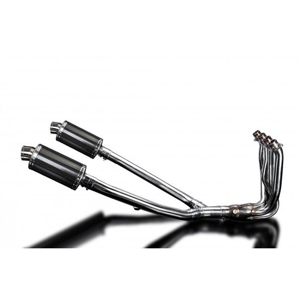 Delkevic volledig systeem Oval Carbon 225mm - ZZR1400 2012-2020