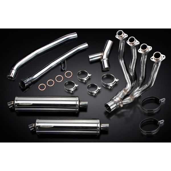 Delkevic volledig systeem Oval RVS 450mm - ZZR1400 2012-2020