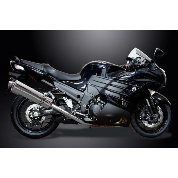 Delkevic volledig systeem Oval RVS 450mm - ZZR1400 2012-2020