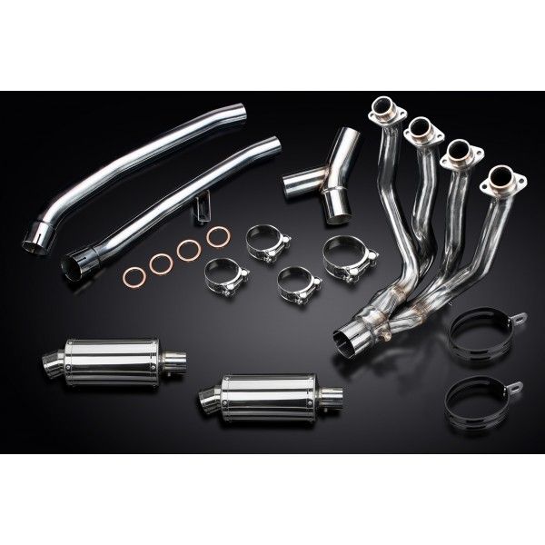 Delkevic volledig systeem Oval RVS 225mm - ZZR1400 2012-2020