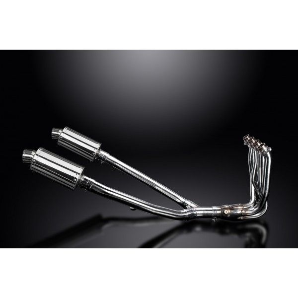 Delkevic volledig systeem Oval RVS 225mm - ZZR1400 2012-2020