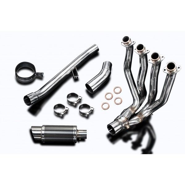 Delkevic volledig systeem Round Carbon 200mm - ZZR1400 (2012-2020)