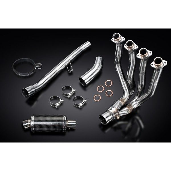 Delkevic volledig systeem Oval Carbon 225mm - ZZR1400 (2012-2020)