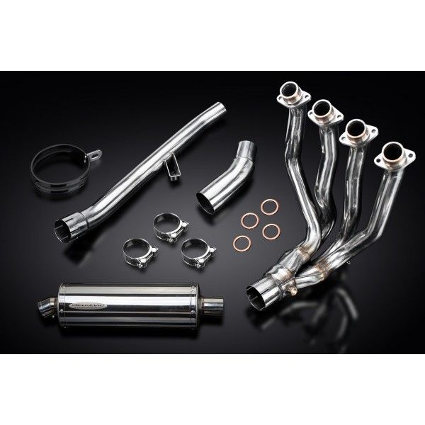 Delkevic volledig systeem Oval RVS 350mm - ZZR1400 (2012-2020)