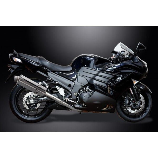 Delkevic volledig systeem Oval RVS 350mm - ZZR1400 (2012-2020)