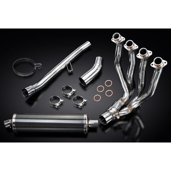 Delkevic volledig systeem Oval Carbon 450mm - ZZR1400 (2012-2020)