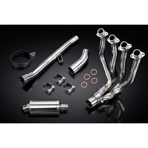 Delkevic volledig systeem Oval RVS 225mm - ZZR1400 (2012-2020)