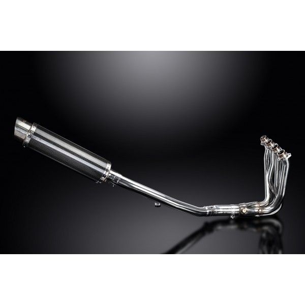 Delkevic volledig systeem Round Carbon 350mm - ZZR1400 (2012-2020)