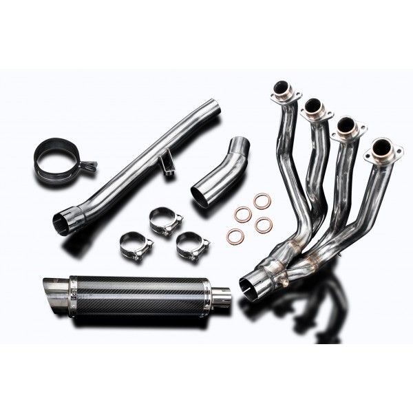 Delkevic volledig systeem Round Carbon 350mm - ZZR1400 (2012-2020)