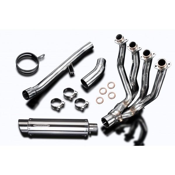 Delkevic volledig systeem Round RVS 350mm zonder e-keur - ZZR1400 (2012-2020)