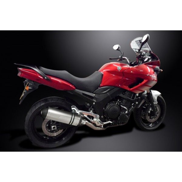 Delkevic slip-on kit X-Oval Titanium 343mm - TDM900 (2002-2013)