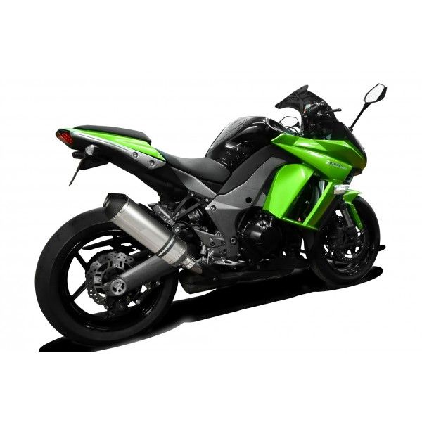 Delkevic slip-on kit X-Oval Titanium 343mm - Z1000SX (2010-2013)